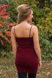 Ahh-Mazing Cami Long Shaper - Burgundy