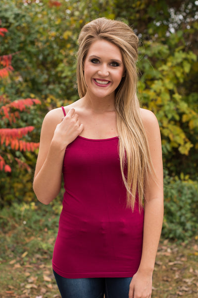 Ahh-Mazing Cami Short Shaper - Dark Cranberry