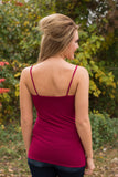 Ahh-Mazing Cami Short Shaper - Dark Cranberry