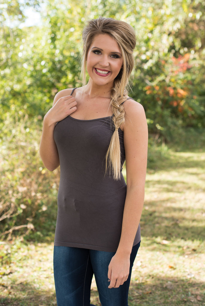Ahh-Mazing Cami Short Shaper - Dark Gray