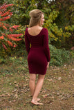 Ahh-Mazing Dress Shaper - Burgundy