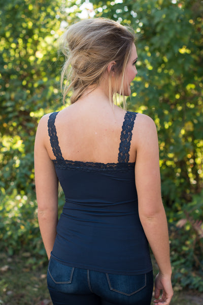 Ahh-Mazing Lace Short Shapers - Ink
