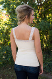 Ahh-Mazing Lace Short Shapers - Latte
