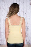 Ahh-Mazing Lace Short Shapers - Lemon