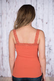 Ahh-Mazing Lace Short Shapers - Persimmon
