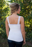 Curvy| Ahh-Mazing Lace Short Shaper - White