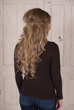 Ahh-Mazing Long Sleeve Shaper - Dark Brown