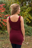 Ahh-Mazing Tank Long Shaper - Burgundy