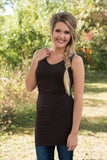 Ahh-Mazing Tank Long Shaper - Dark Brown