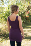 Ahh-Mazing Tank Long Shaper - Eggplant