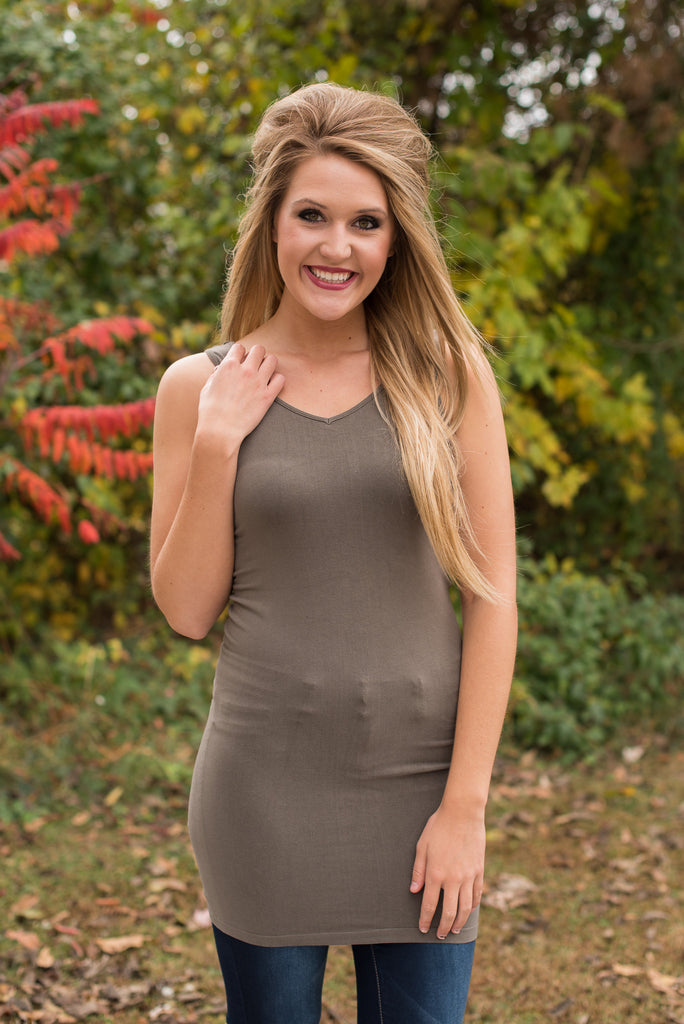 Ahh-Mazing Tank Long Shaper - Olive