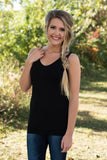 Curvy| Ahh-Mazing Tank Short Shaper - Black