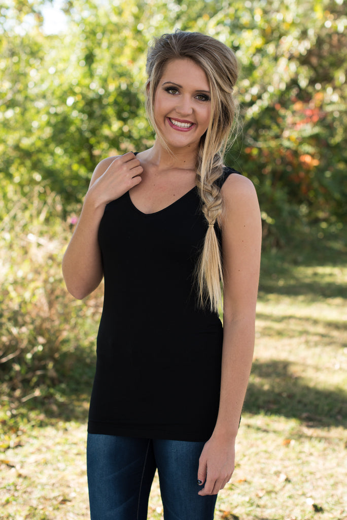 Ahh-Mazing Tank Short Shaper - Black