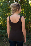 Curvy| Ahh-Mazing Tank Short Shaper - Dark Brown