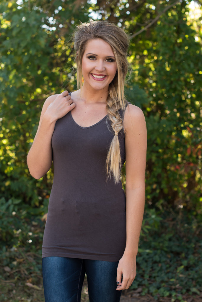 Ahh-Mazing Tank Short Shaper - Dark Gray