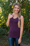Ahh-Mazing Tank Short Shaper - Eggplant
