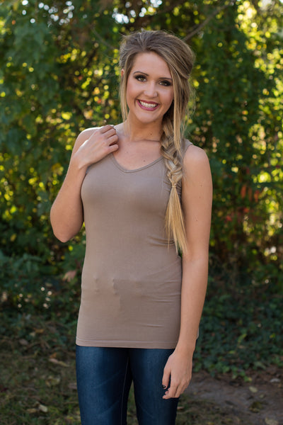 Ahh-Mazing Tank Short Shaper - Sandstone