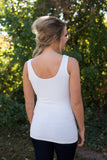 Ahh-Mazing Tank Short Shaper - White