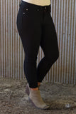 Ava Missy Hyper Stretch Skinny - Black