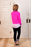 Bound & Determined Blazer - Hot Pink