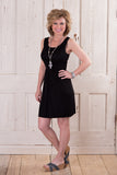 Casually Yours Tank Dress - Black