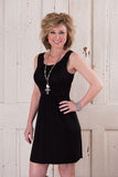 Casually Yours Tank Dress - Black