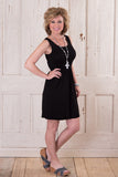 Casually Yours Tank Dress - Black