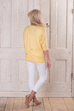 Comfy Girl 3/4 Sleeve - Yellow