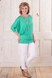 Comfy Girl 3/4 Sleeve - Kelly Green