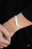 Criss-Cross Bracelet - Matte Silver