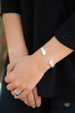 Criss-Cross Bracelet - Matte Silver