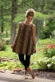 Go Ahead and Stare Tunic - Animal Print