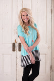 Love For Stripes Tunic - Mint