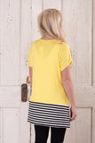 Love For Stripes Tunic - Yellow