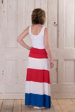Miss Liberty Maxi Skirt - Red/White/Blue
