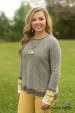 On The Bright Side Sweater - Gray