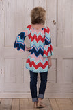 Saturday Fun Day Tunic - Blue