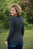 *RESTOCK* Simply Basic Long Sleeve Tee - Charcoal