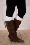 Snowy Days Leg Warmers - Ivory
