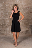 *1 LEFT - LARGE* The Adeline Dress - Black
