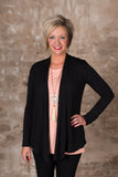 The Kortney Cardigan - Black
