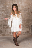 *1 LEFT - 1XL* Curvy| Utah Union Lace Dress - Ivory