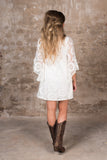 *1 LEFT - 1XL* Curvy| Utah Union Lace Dress - Ivory