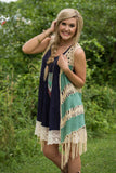 Wander No More Vest - Moss Green